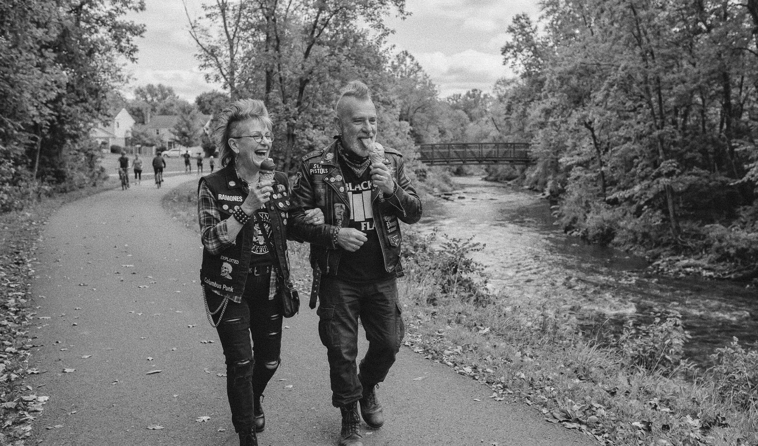 Retirees enjoying the security they earned after a lifetime of work